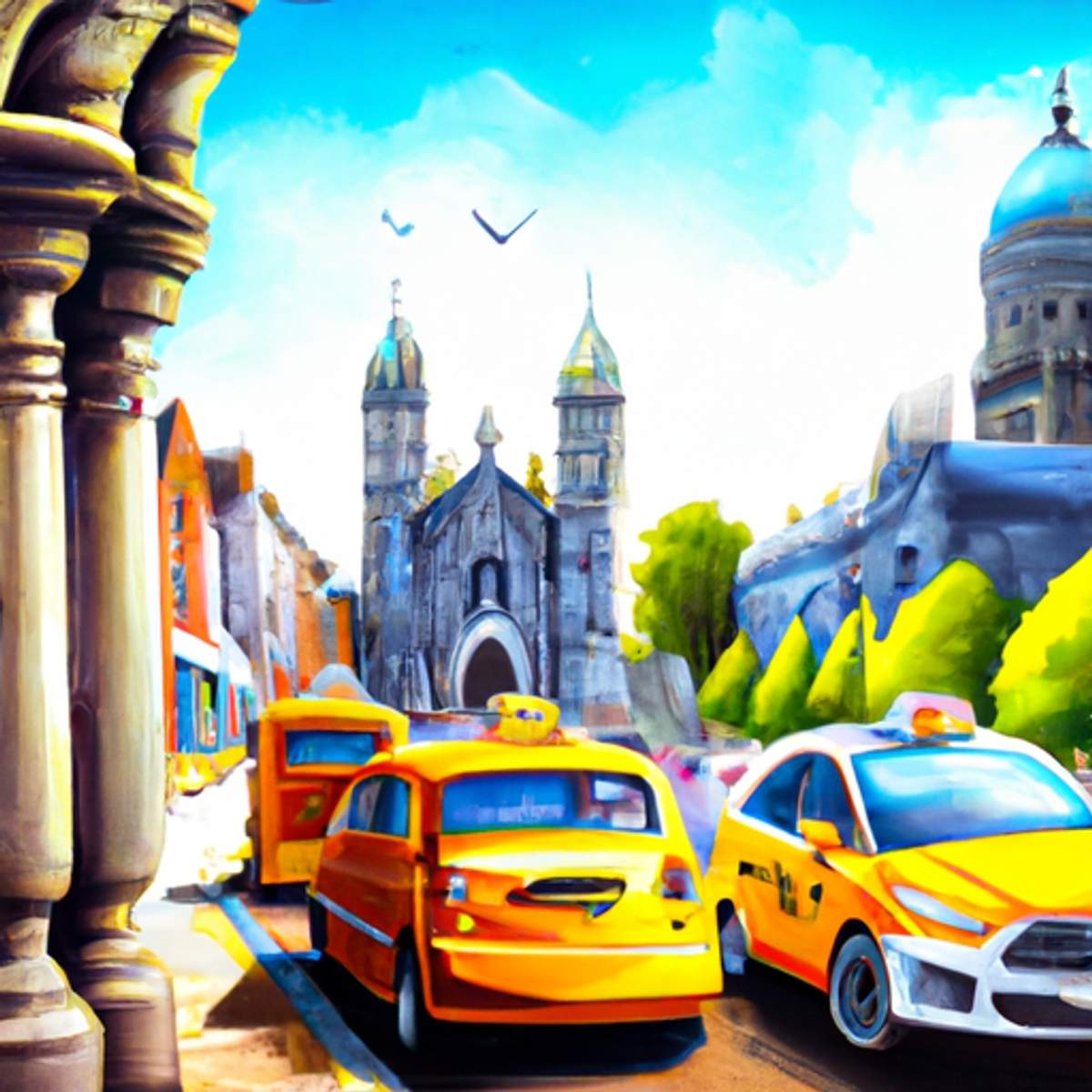 Taxitarief in Ierland