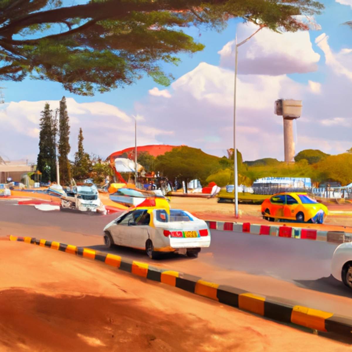 Taxitarief in Botswana