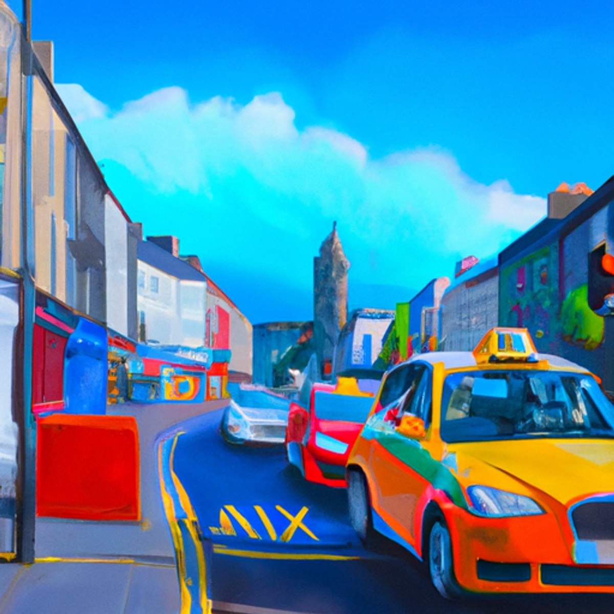 Taxitarief in Ierland