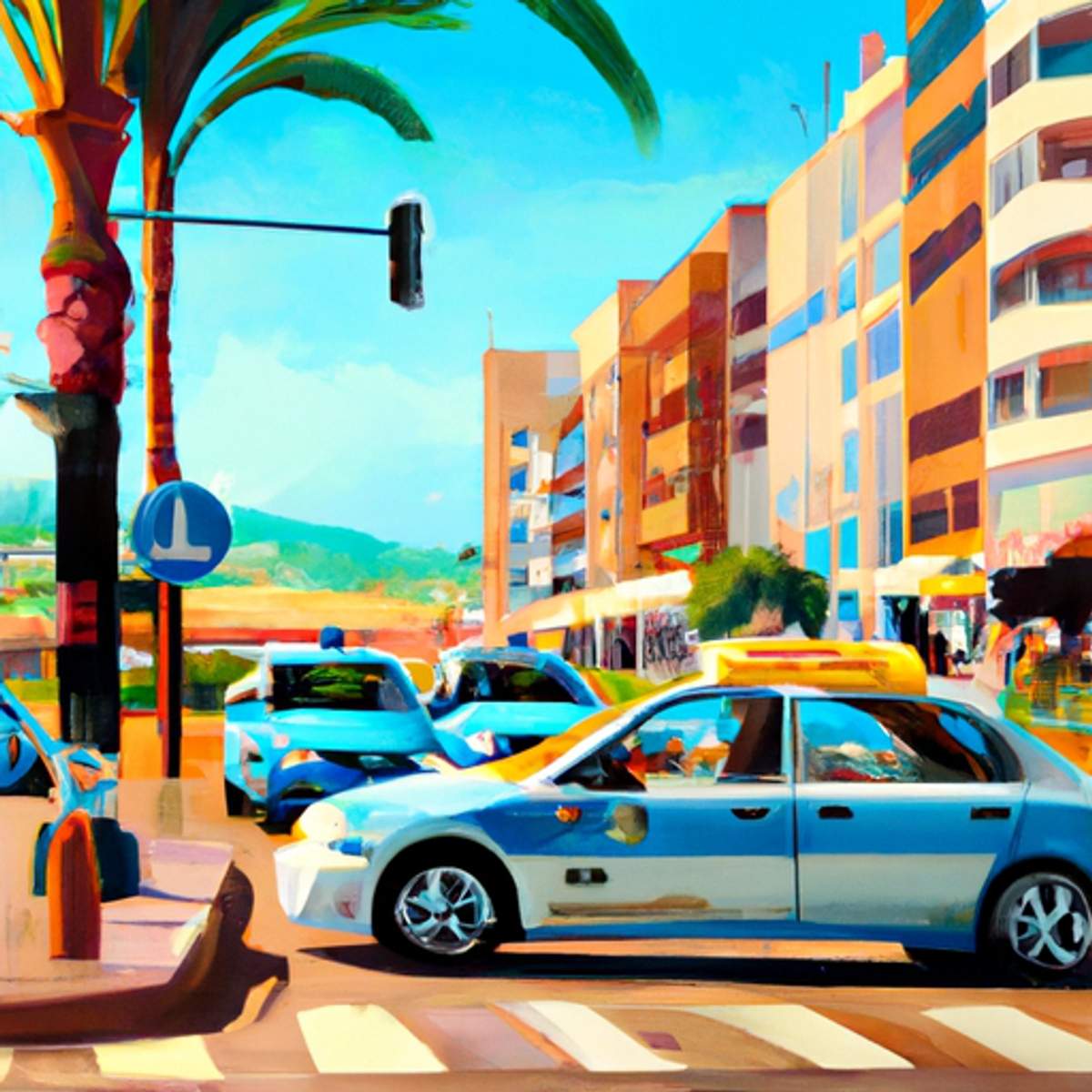 Taxitarief in Spanje