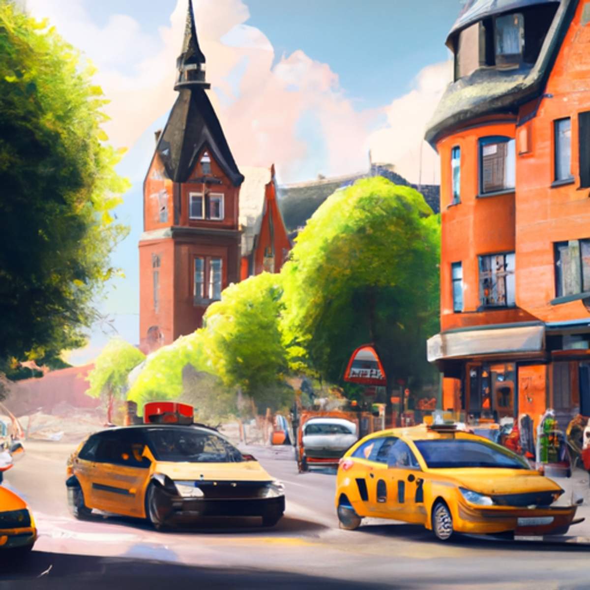 Taxitarief in Denemarken