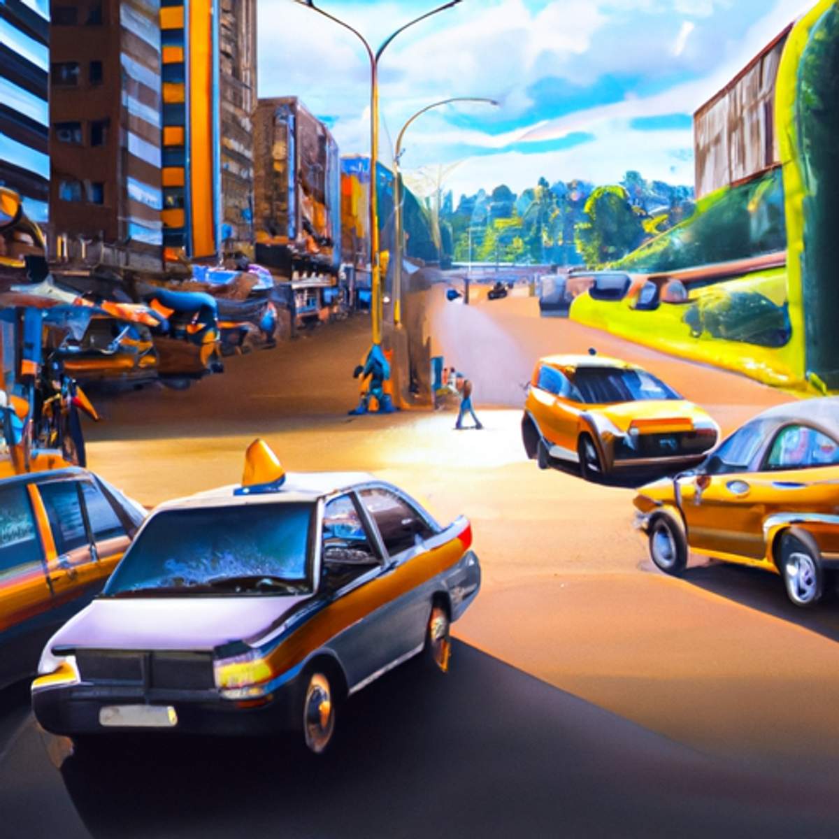 Taxitarief in Oeganda