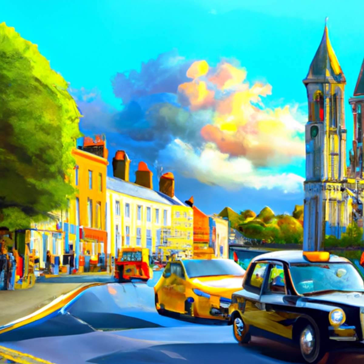 Taxitarief in Ierland