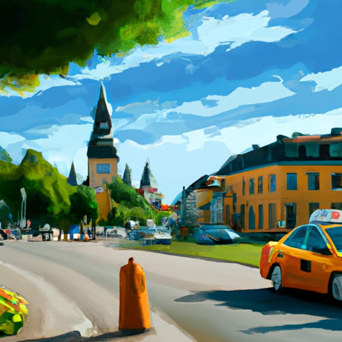 Taxitarief in Zweden