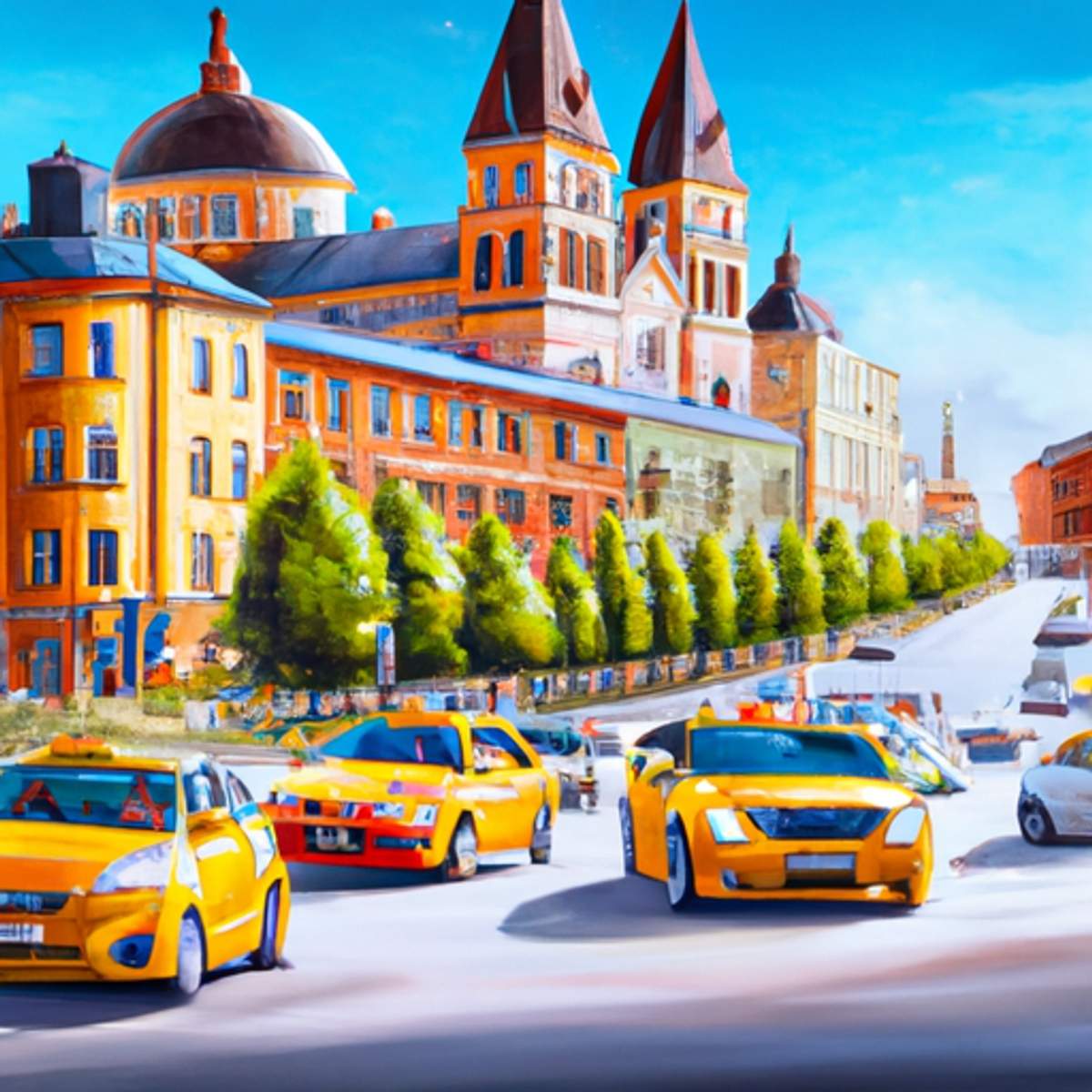 Taxitarief in Zweden