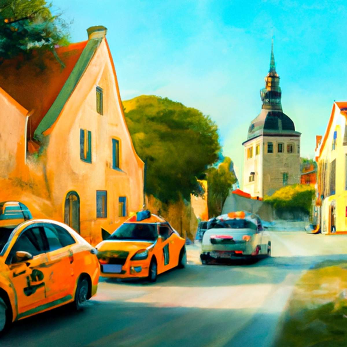 Taxitarief in Zweden