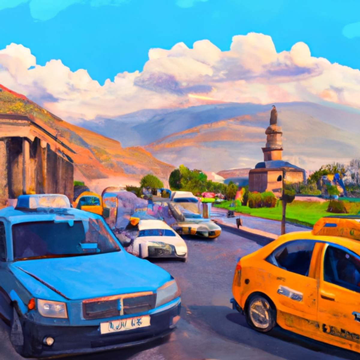Taxitarief in Armenië