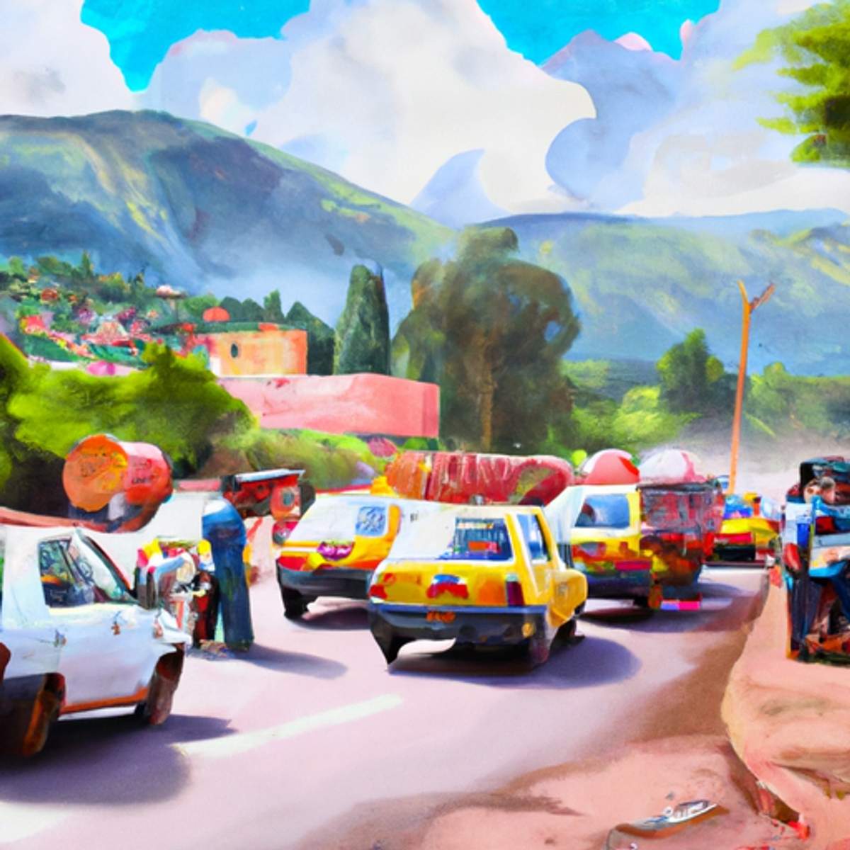 Taxitarief in Boeroendi