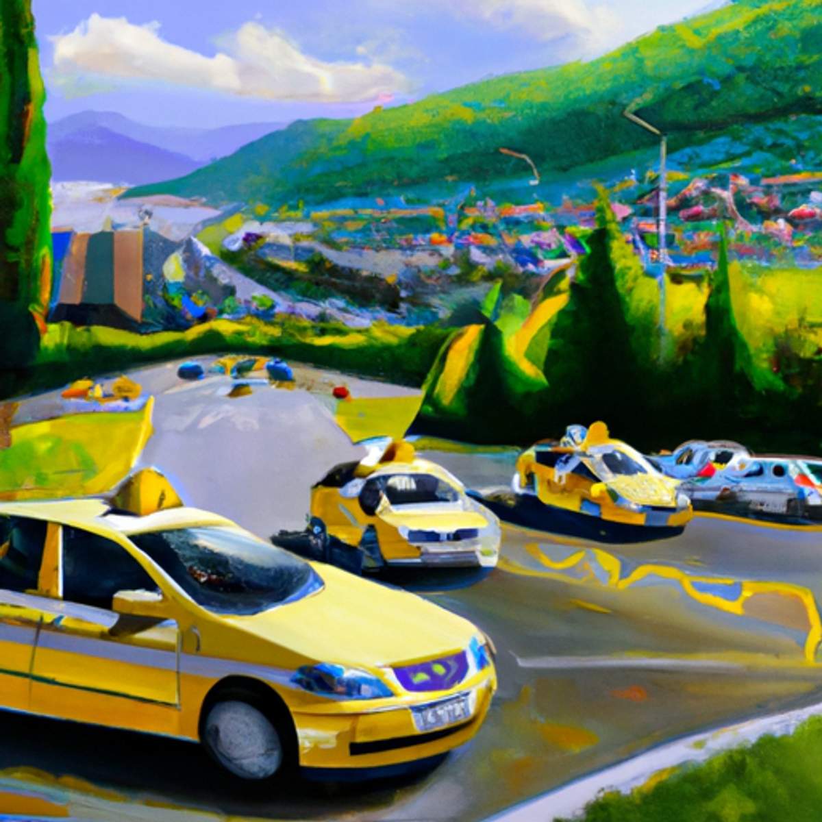 Taxitarief in Servië